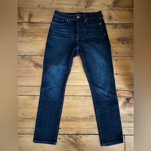 Banana Republic Dark wash High Rise slim jeans 29 x 27.5 inseam